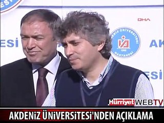 AKDENİZ ÜNİVERSİTESİ'NDEN NAKİLLE İLGİLİ AÇIKLAMA