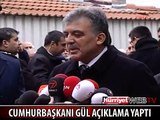 CUMHURBAŞKANI GÜL AÇIKLAMA YAPTI