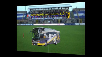 aurora pro patria vs ac trento 1-2    _risultato ed interviste_