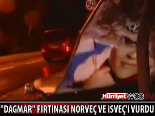 'DAGMAR' FIRTINASI NORVEÇ VE İSVEÇ'İ VURDU