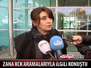 LEYLA ZANA EVİNDEKİ ARAMA İLE İLGİLİ KONUŞTU