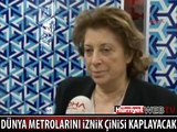 DÜNYA METROLARINI İZNİK ÇİNİSİ SÜSLEYECEK