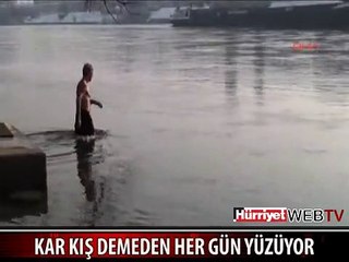 KAR KIŞ DEMEDEN HER GÜN YÜZÜYOR
