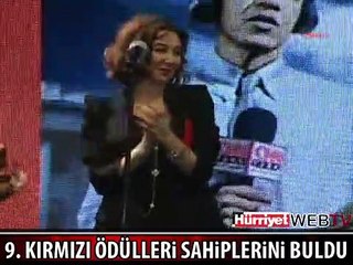 9. KIRMIZI ÖDÜLLERİ SAHİPLERİNİ BULDU