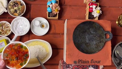 Tutti frutti pan cake recipe