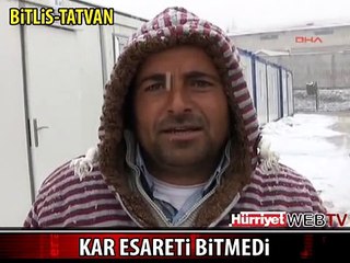 KAR ESARETİ BİTMEDİ