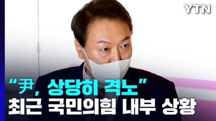 "윤석열 대통령 격노"...최근 국민의힘 내부 상황 / YTN