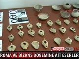 ROMA VE BİZANS DÖNEMİNE AİT TARİHİ ESER ELE GEÇİRİLDİ