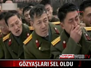 KUZEY KORE'DE GÖZYAŞLARI SEL OLDU