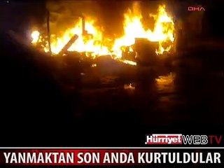 YANMAKTAN SON ANDA KURTULDULAR