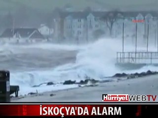 İSKOÇYA'DA KIRMIZI ALARM