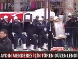 AYDIN MENDERES İÇİN İLK TÖREN DÜZENLENDİ