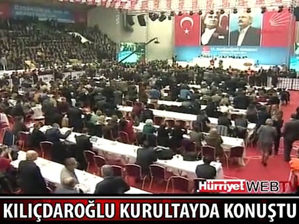 KILIÇDAROĞLU KURULTAYDA KONUŞTU