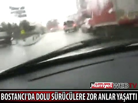 BU GÖRÜNTÜLER SAAT 08.45'TE BOSTANCI'DA ÇEKİLDİ