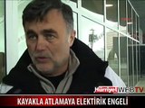 KAYAKLA ATLAMAYA ELEKTİRİK ENGELİ