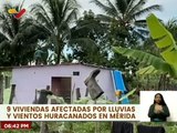 Gobierno de Mérida solventa los daños de las casas ocasionados por las lluvias en la entidad