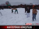 KAR ÜSTÜNDE GÜREŞTİLER