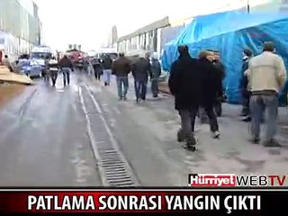 TUZLA'DA TERSANEDE YAT YANGINI