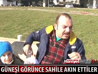 GÜNEŞİ GÖREN SAHİLLERE KOŞTU