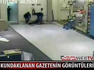 KUNDAKLANAN MEKSİKA GAZETESİNİN GÖRÜNTÜLERİ ORTAYA ÇIKTI