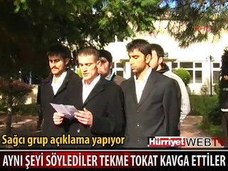 BU AÇIKLAMALARDAN SONRA TEKME TOKAT KAVGA ETTİLER