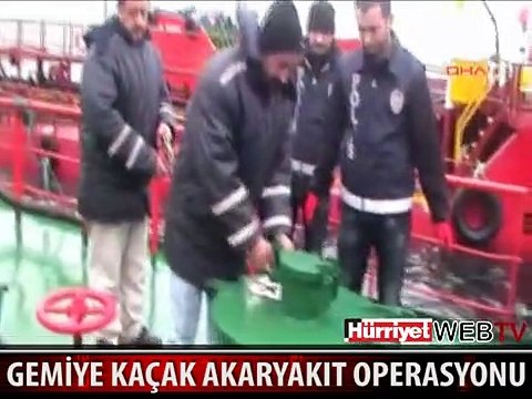 POLİS KAMERASINDAN KAÇAK AKARYAKIT OPERASYONU