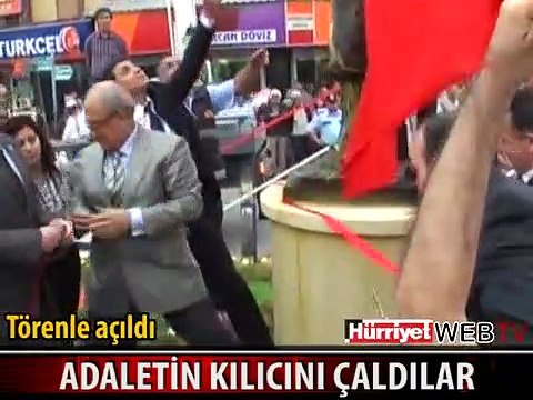 BU DA OLDU, ADALETİN KILICI ÇALINDI