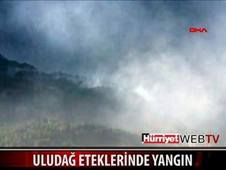 ULUDAĞ ETEKLERİNİ DUMANLAR SARDI