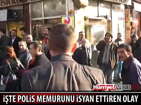 POLİS MEMURU SONUNDA İSYAN ETTİ