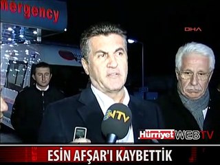 SANATÇI ESİN AFŞAR'I KAYBETTİK