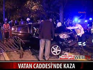 VATAN CADDESİ'NDE FECİ KAZA