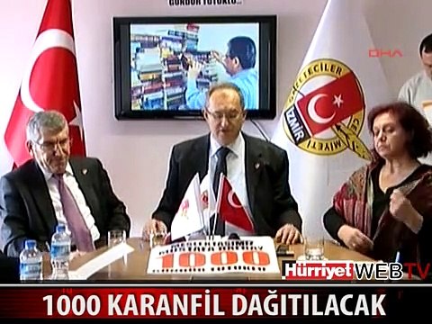 1000'İNCİ GÜN İÇİN 1000 KARANFİL