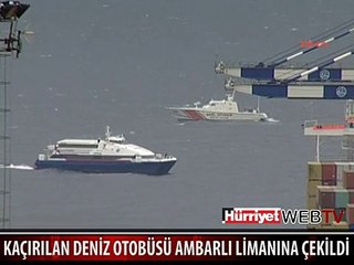 İŞTE KAÇIRILAN GEMİNİN HAVADAN GÖRÜNTÜSÜ