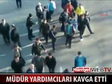 MÜDÜR YARDIMCILARI KAVGA ETTİ ÖĞRENCİLER GÖRÜNTÜLEDİ