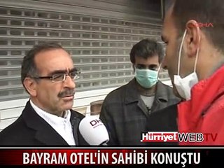 YIKILAN OTELİN SAHİBİNDEN ŞOK AÇIKLAMA