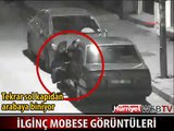 GÜLDÜREN İLGİNÇ ANLAR MOBESE'YE BÖYLE YANSIDI