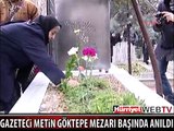 METİN GÖKTEPE MEZARI BAŞINDA ANILDI