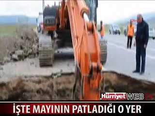 TERÖRİSTLER ASKERİ ARACA BÖYLE TUZAK KURDU