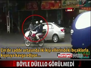 SOKAK ORTASINDAKİ DEHŞET BÖYLE GÖRÜNTÜLENDİ