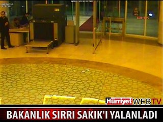 İÇİŞLERİ BAKANLIĞI SIRRI SAKIK'I YALANLADI