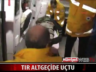 İŞTE KORKUNÇ KAZANIN GÖRÜNTÜLERİ