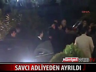 SAVCI ADLİYEDEN AYRILDI