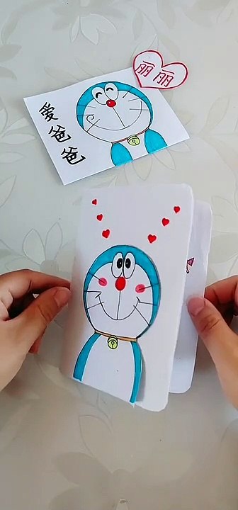 How to draw doraemon with origami