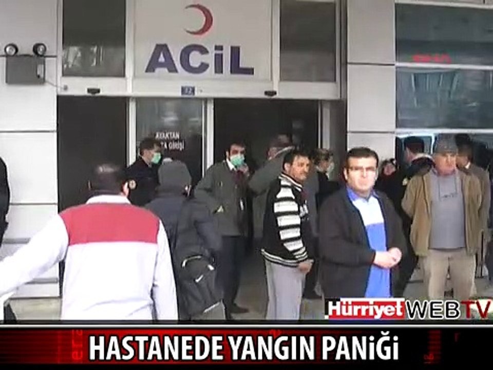 HASTANEDE BÜYÜK PANİK