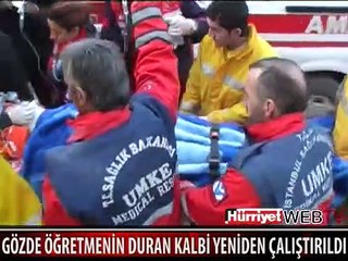 ENKAZDAN SAĞ ÇIKARILAN GÖZDE ÖĞRETMENİ DE KAYBETTİK