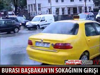 İŞTE BAŞBAKAN'IN EVİNE GİDEN SOKAĞIN HALİ