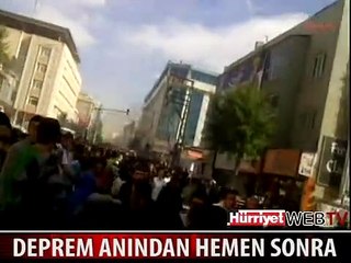 DEPREMDEN HEMEN SONRA ÇEKİLDİ