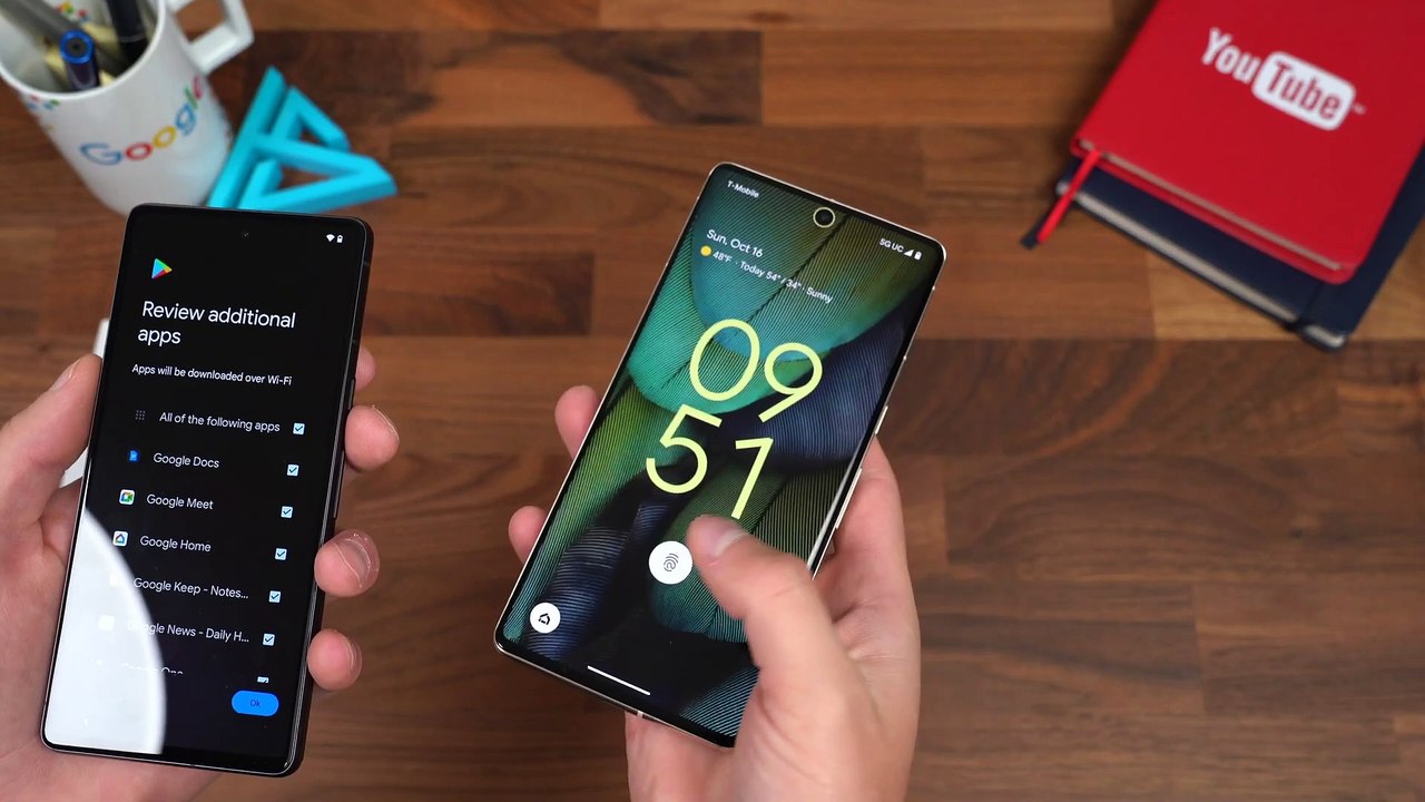 Google Pixel 7 Pro vs Pixel 7 Unboxing