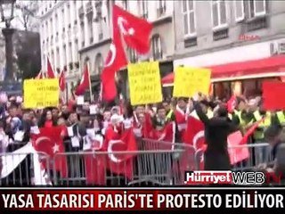 PARİS'TE TÜRKLER AYAKTA