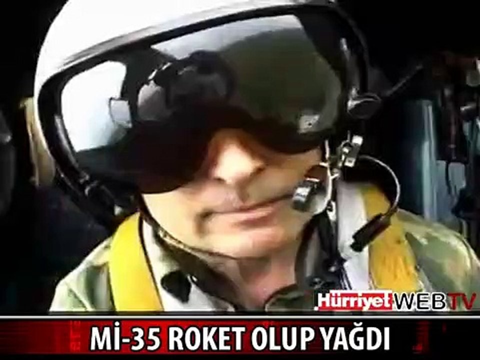 Mİ-35 ROKET OLUP YAĞDI
